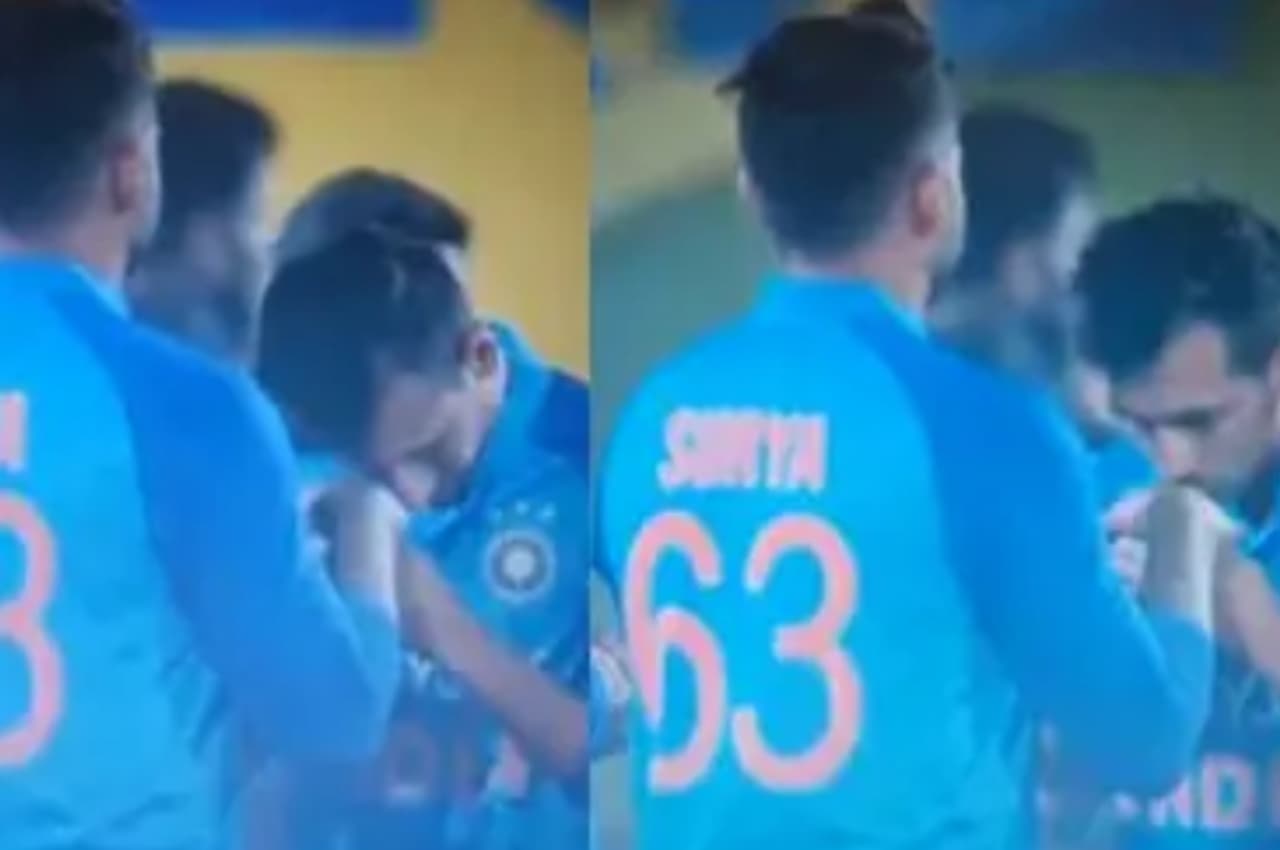 सूर्यकुमार की बैटिंग देख 'डरा' टीम इंडिया का प्राइम बॉलर, बीच मैदान में चूम लिए हाथ
