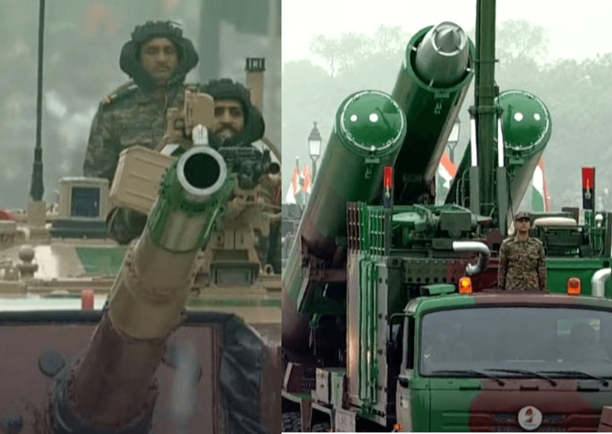 Republic Day 2023: कर्तव्यपथ पर दिखी भारतीय सेना की ताकत; अर्जुन टैंक के अलावा हेलिना और ब्रम्होस का हुआ प्रदर्शन