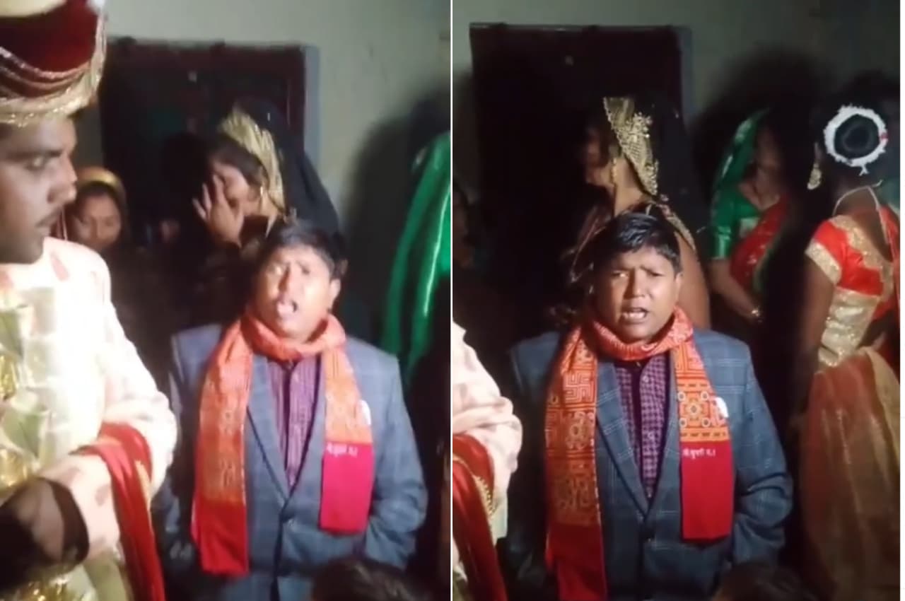 Viral Video: युवक ने स्टेज पर दुल्हन के लिए गाया ऐसा गाना, उड़ गए सब के होश, देखें वीडियो