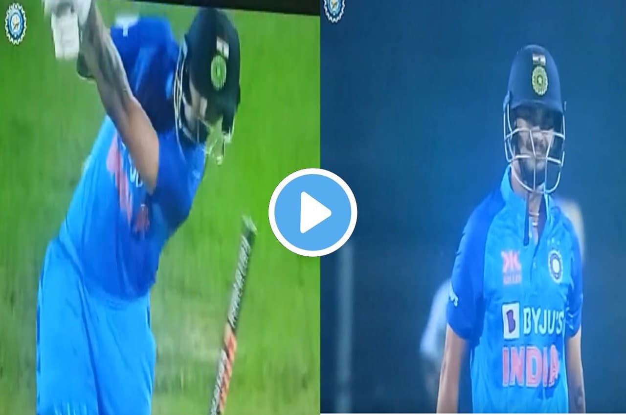 IND vs SL: Rajitha की तूफानी गेंद ने उड़ा डाला ईशान किशन का स्टंप, देखें Video