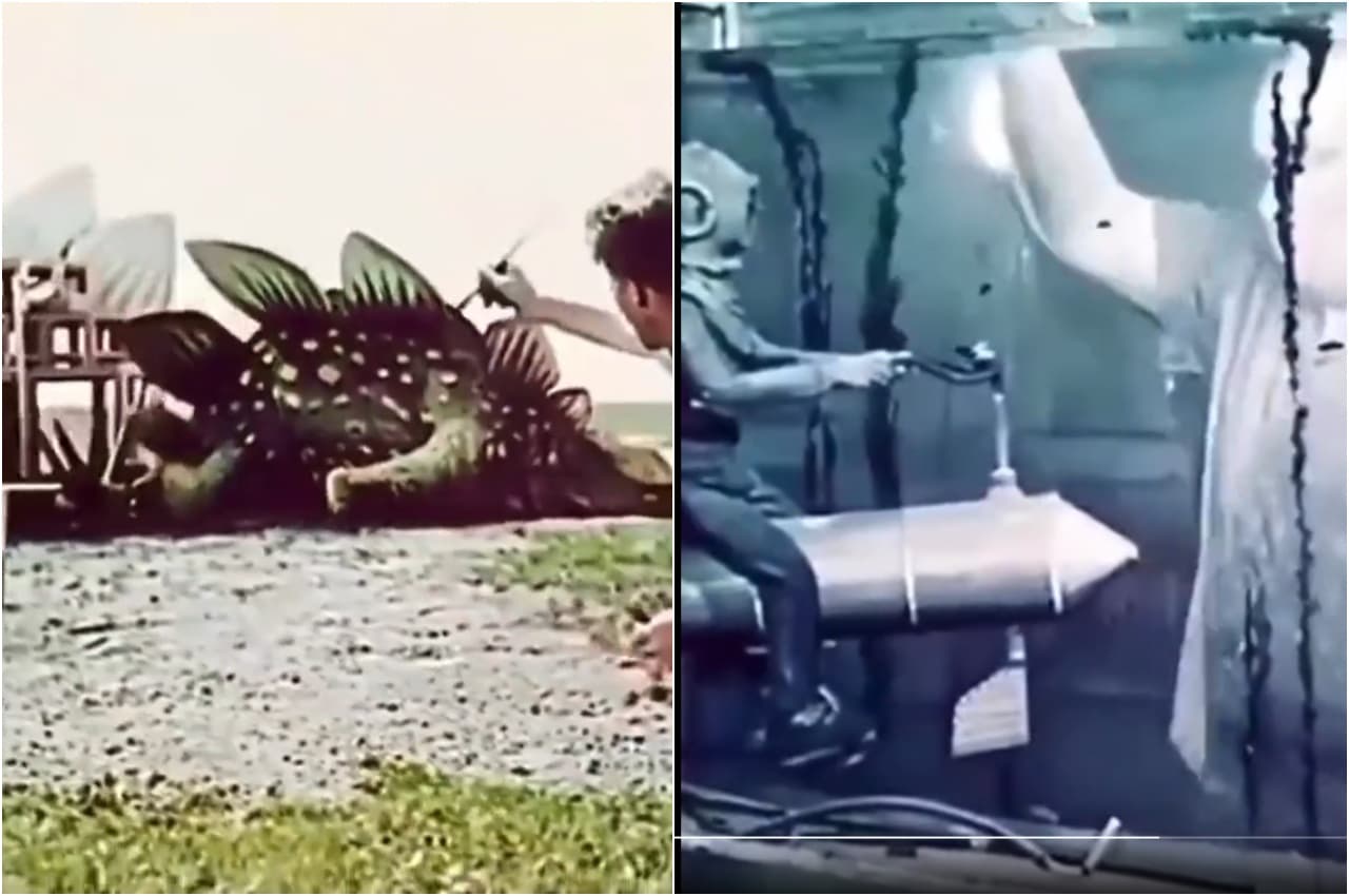 Old film special effects: कितना बदल गया है सिनेमा, पुरानी फिल्मों में ऐसे डाले जाते थे स्पेशल इफेक्ट्स, देखें वीडियो 