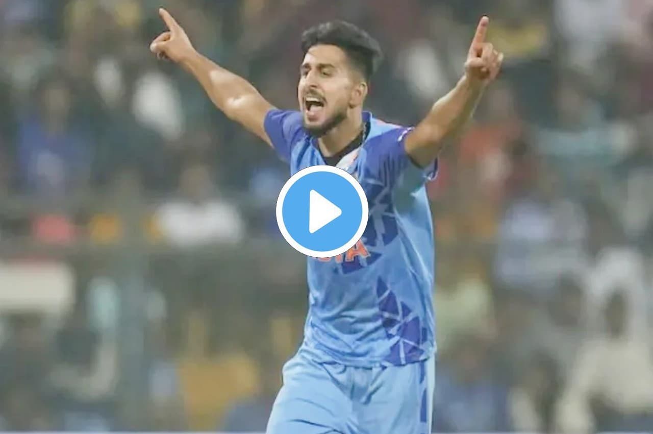 IND vs SL: उमरान मलिक का तूफान, राजपक्षा चारों खाने चित, मारा जोरदार बोल्ड, देखें Video