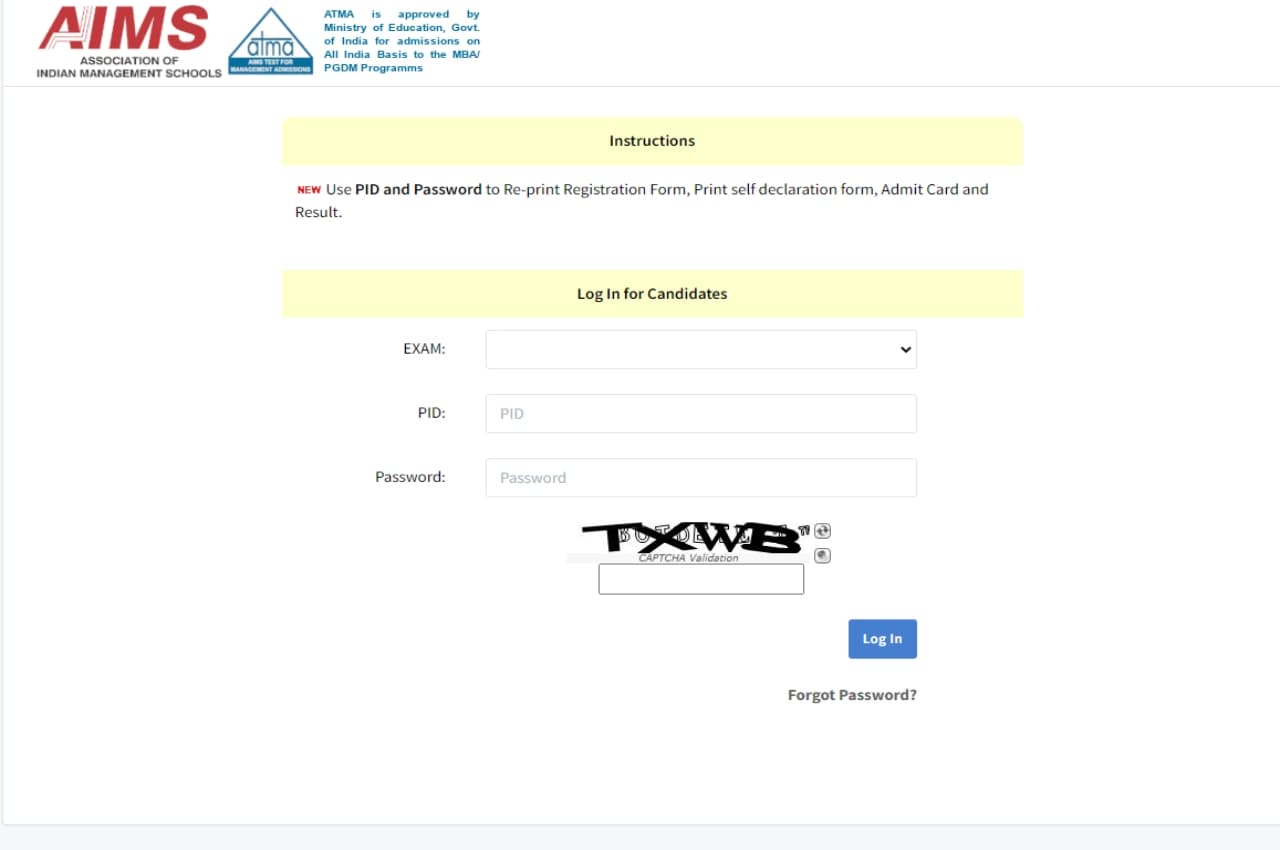 ATMA 2023 Admit Card: AIMS ने परीक्षा के लिए एडमिट कार्ड किए जारी, यहां Direct Link से करें डाउनलोड