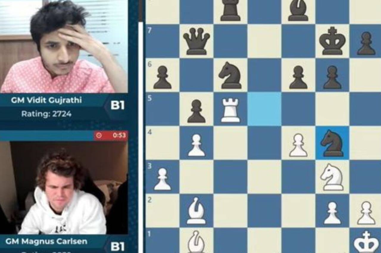 Chess Pro League: भारत को मिला शतरंज का नया सुपरस्टार, ग्रैंडमास्टर विदित गुजराती ने विश्व चैंपियन मैग्नस कार्लसन को हराया
