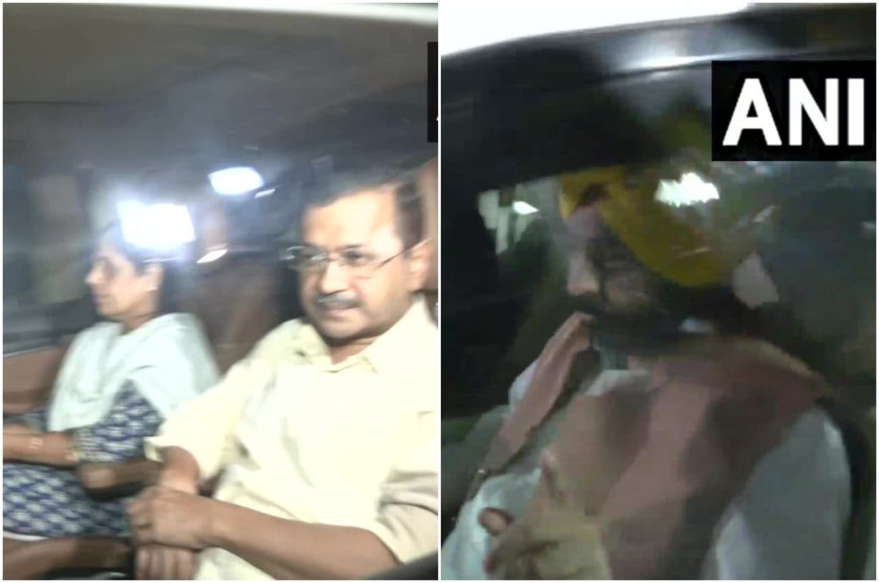 Delhi Liquor Policy Case: पत्नी संग CM केजरीवाल पहुंचे सिसोदिया के घर, भाजपा सांसद बोले- कहां जाओगे गालिब