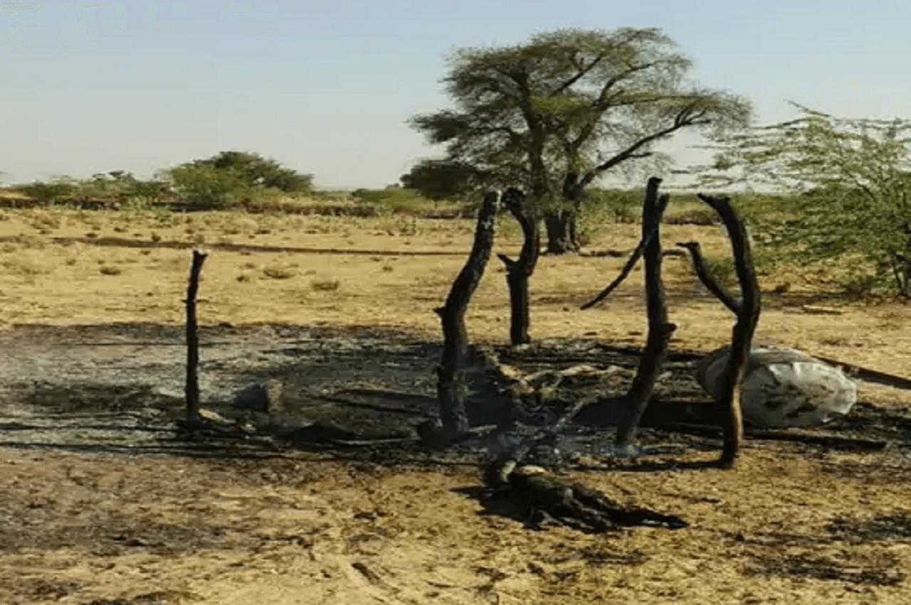 Barmer: झोपड़ी में आग लगने से तीन बच्चे जिंदा जले, शादी समारोह में गया हुआ परिवार