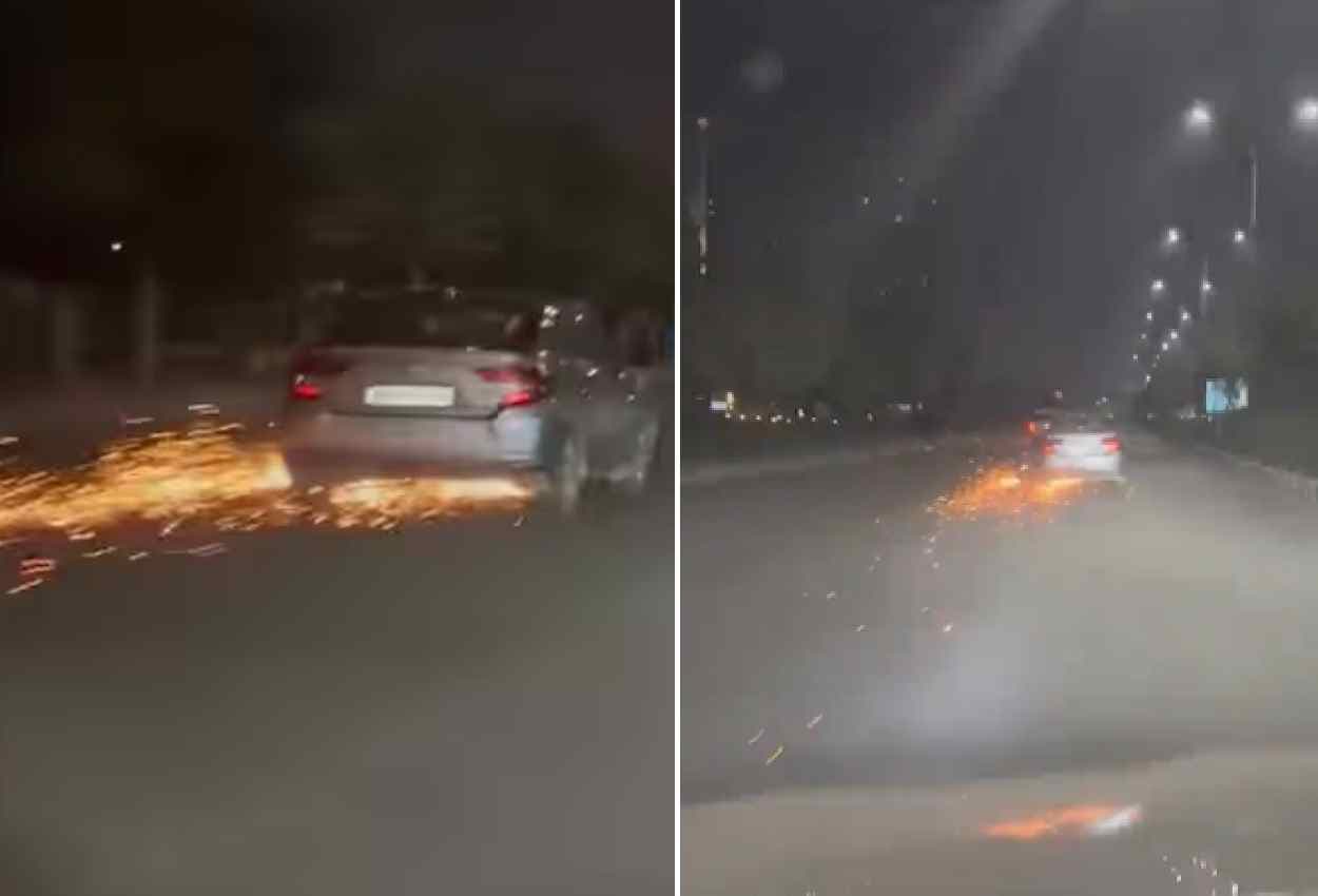 Gurugram Road Rage: तेज रफ्तार कार ने बाइक को टक्कर मारी, 4 किमी तक घसीटा; देखें दिल दहलाने वाला वीडियो
