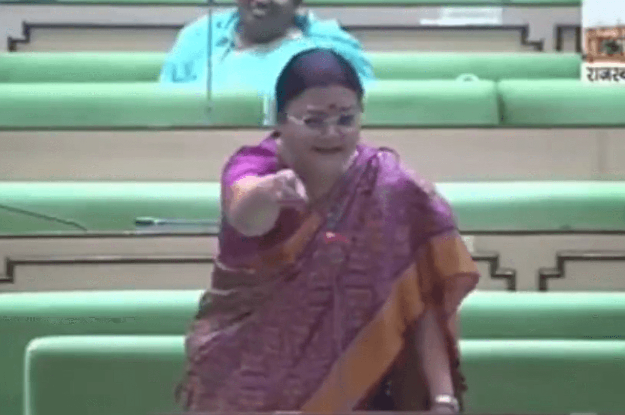 Rajasthan: 'मैं बालाजी का तिलक लगाकर आई, मुझे नास्तिक कैसे कहा?' विधानसभा में भड़कीं मंत्री ममता भूपेश, देखें VIDEO