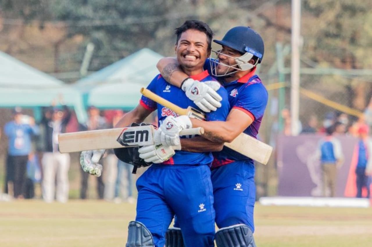 NEP vs SCO: 61 रन पर गिर गए थे 5 विकेट, नेपाल के कप्तान ने स्कॉटलैंड के जबड़े से छीना मैच