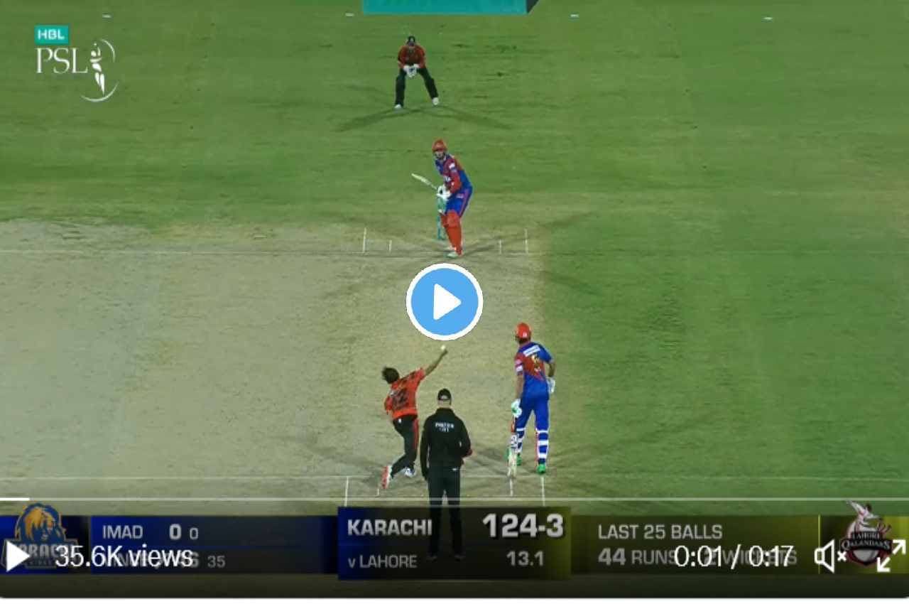 PSL 2023: मलिंगा स्टाइल में Zaman Khan ने उड़ा डाली Vince की गिल्लियां, देखें VIDEO