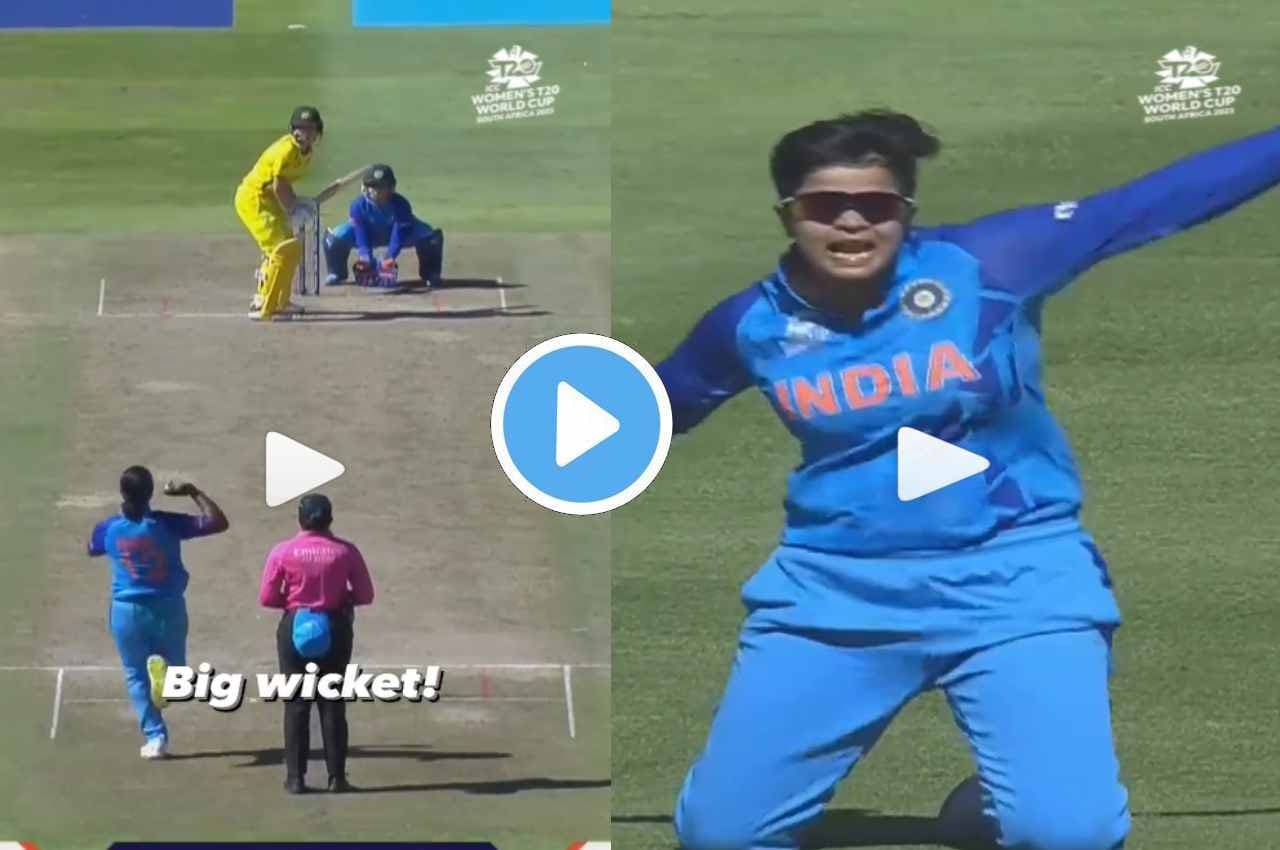 Women's T20 WC 2023: Shikha ने किया Beth Mooney का शिकार, शानदार कैच लपक शैफाली ने दिखाया एग्रेशन