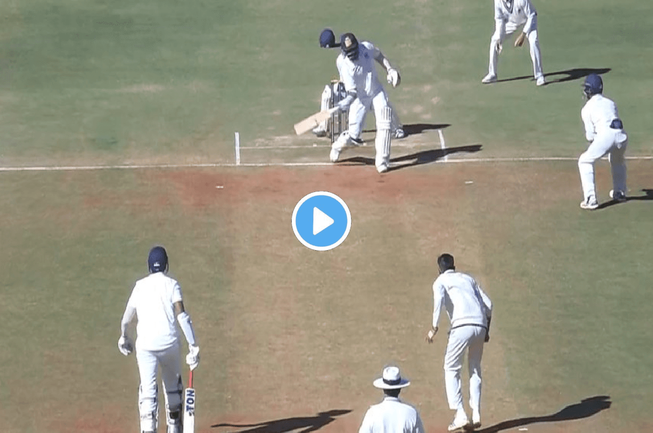 Ranji Trophy: हाथ फ्रैक्चर हुआ तो लेफ्टी बन गया ये भारतीय बल्लेबाज...11वें नंबर पर उतरा और 1 हाथ से मचा दी तबाही, देखें