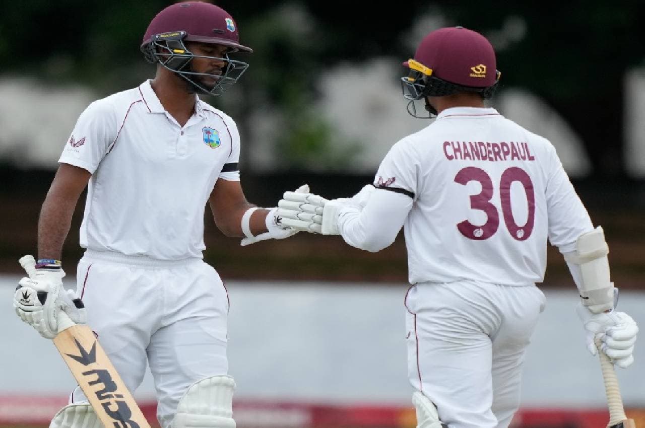 ZIM vs WI 1st test: ब्रेथवेट और तेजनारायण ने वेस्टइंडीज के लिए रचा इतिहास...तोड़ डाला 32 साल पुराना बड़ा रिकॉर्ड