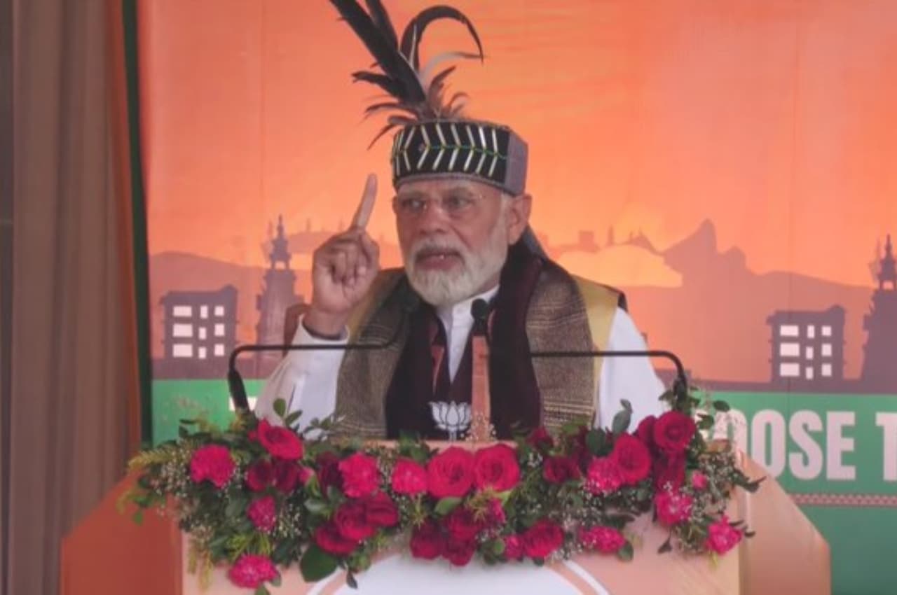 मेघालय में पीएम मोदी की चुनावी रैली, बोले-बीजेपी सरकार जहां एक बार बन जाती है लोग वहां उसे बार-बार बनाते हैं