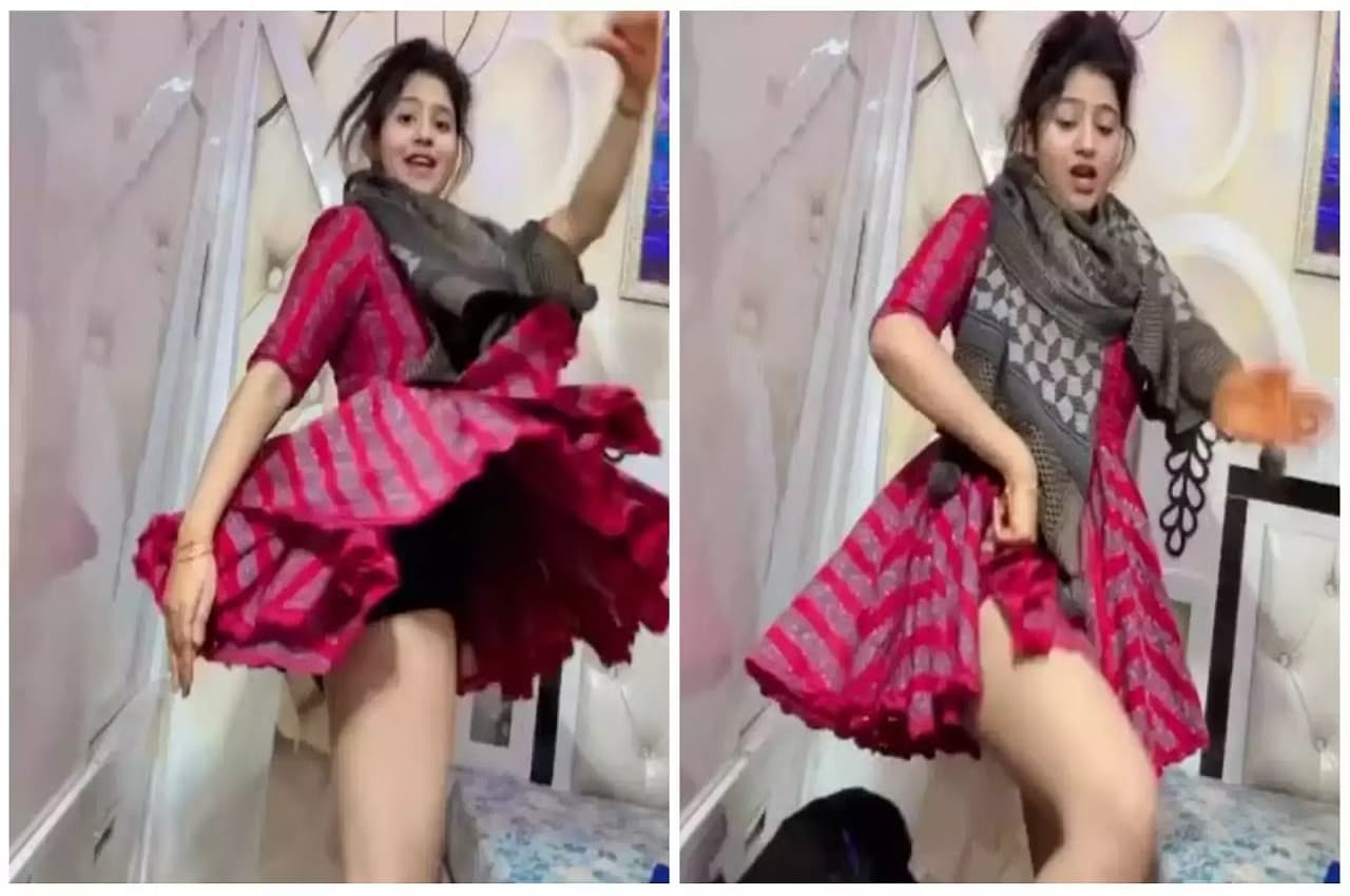 Anjali Arora Video: अंजलि अरोड़ा दिखा रहीं थी अपने किलर डांस मूव्स, लेकिन तभी झेलना पड़ा OOPS मोमेंट!