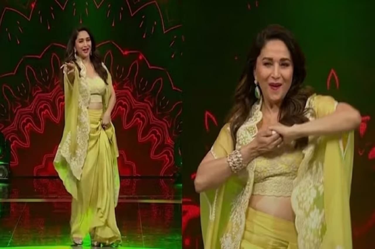 Madhuri Dixit Video: माधुरी के ठुमकों को देख हर एक आशिक हुआ घायल! 55 साल की उम्र में भी जलवा बरकरार