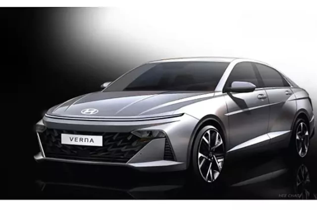 2023 Hyundai Verna: फोटो वायरल! यहां देखें नई जनरेशन Verna की एक झलक