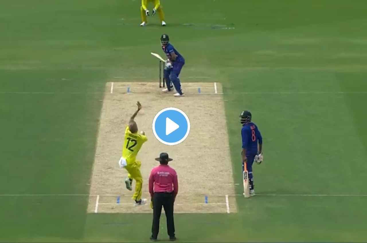 IND vs AUS: Nathan Ellis ने दिया विराट को गच्चा, ऐसे किया शिकार, देखें