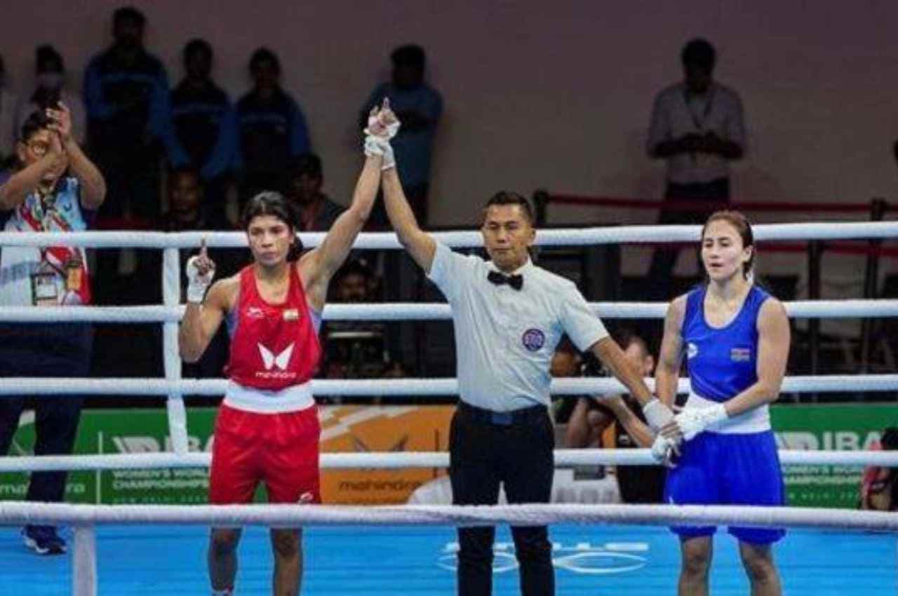 Women's World Boxing Championships: निखत जरीन की दमदार शुरुआत, शानदार जीत के साथ दूसरे दौर में पहुंचीं