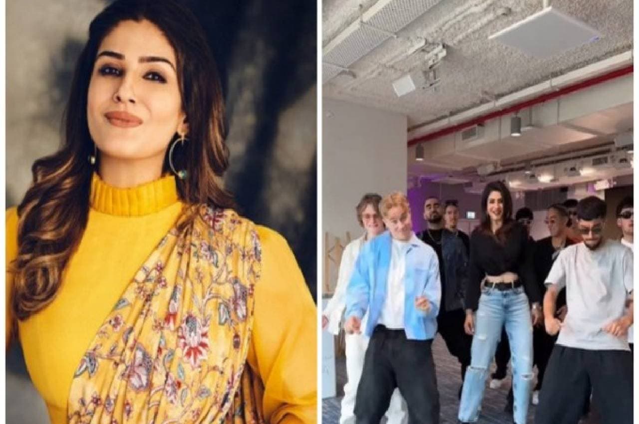 Norwegian Dance Group: नॉर्वेजियन डांस ग्रुप क्विक स्टाइल के साथ अब रवीना ने लगाए ठुमके, 'फ्लोर' पर लगाई आग