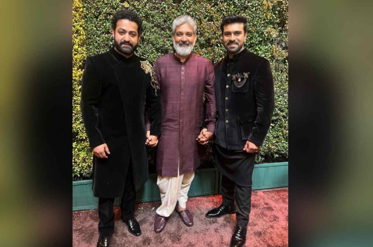Oscars 2023: नाटू-नाटू गाने पर झूमा 'ऑस्कर्स'; ऐसा था राजामौली, जूनियर NTR, रामचरण का रिएक्शन