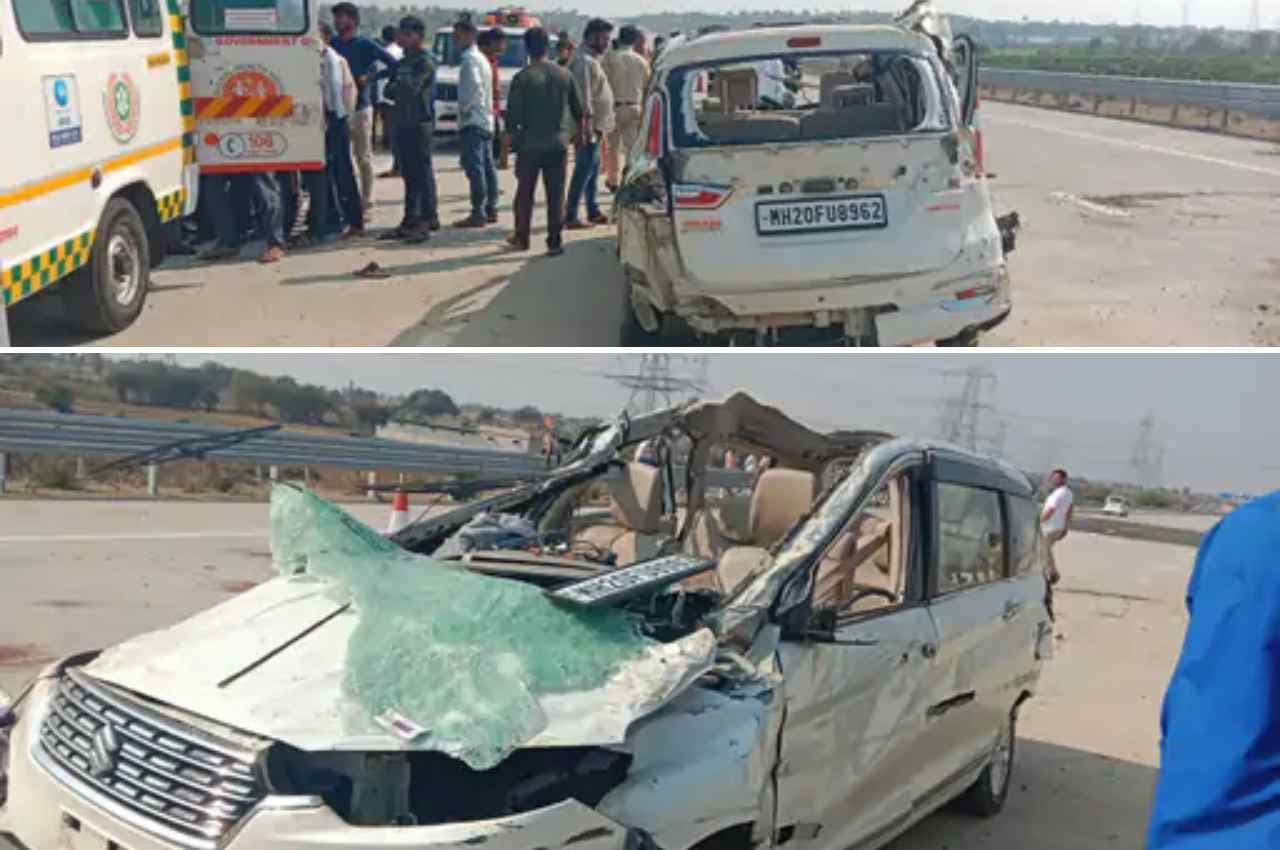 Samruddhi Expressway Accident: समृद्धि एक्सप्रेसवे पर दर्दनाक सड़क हादसा, 6 लोगों की हुई मौत