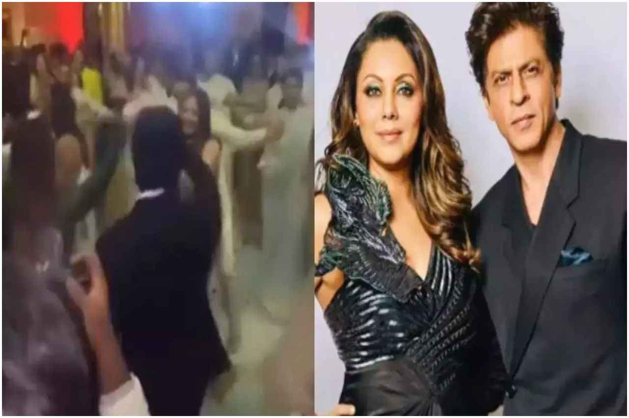 Shah Rukh Khan Gauri Khan: अलाना पांडे की शादी में शाहरुख खान ने पत्नी गौरी खान के साथ किया डांस, देखें वीडियो