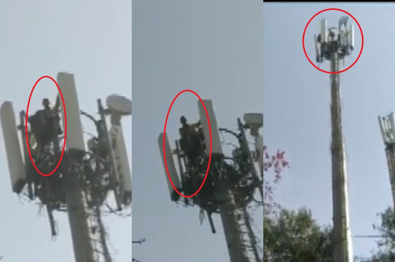 Viral Video: लखनऊ में मोबाइल टावर पर चढ़ा रोडवेज का ड्राइवर, मांग ऐसी कि DM को आना पड़ा