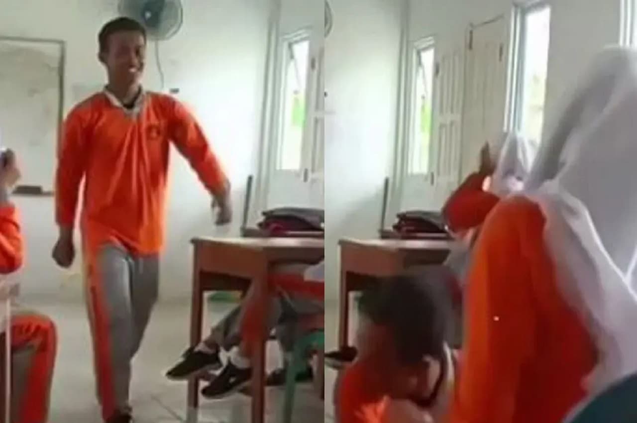 Viral Video: लड़के ने क्लास के अंदर छात्रा को किया प्रपोज, आगे देखें फिर क्या हुआ