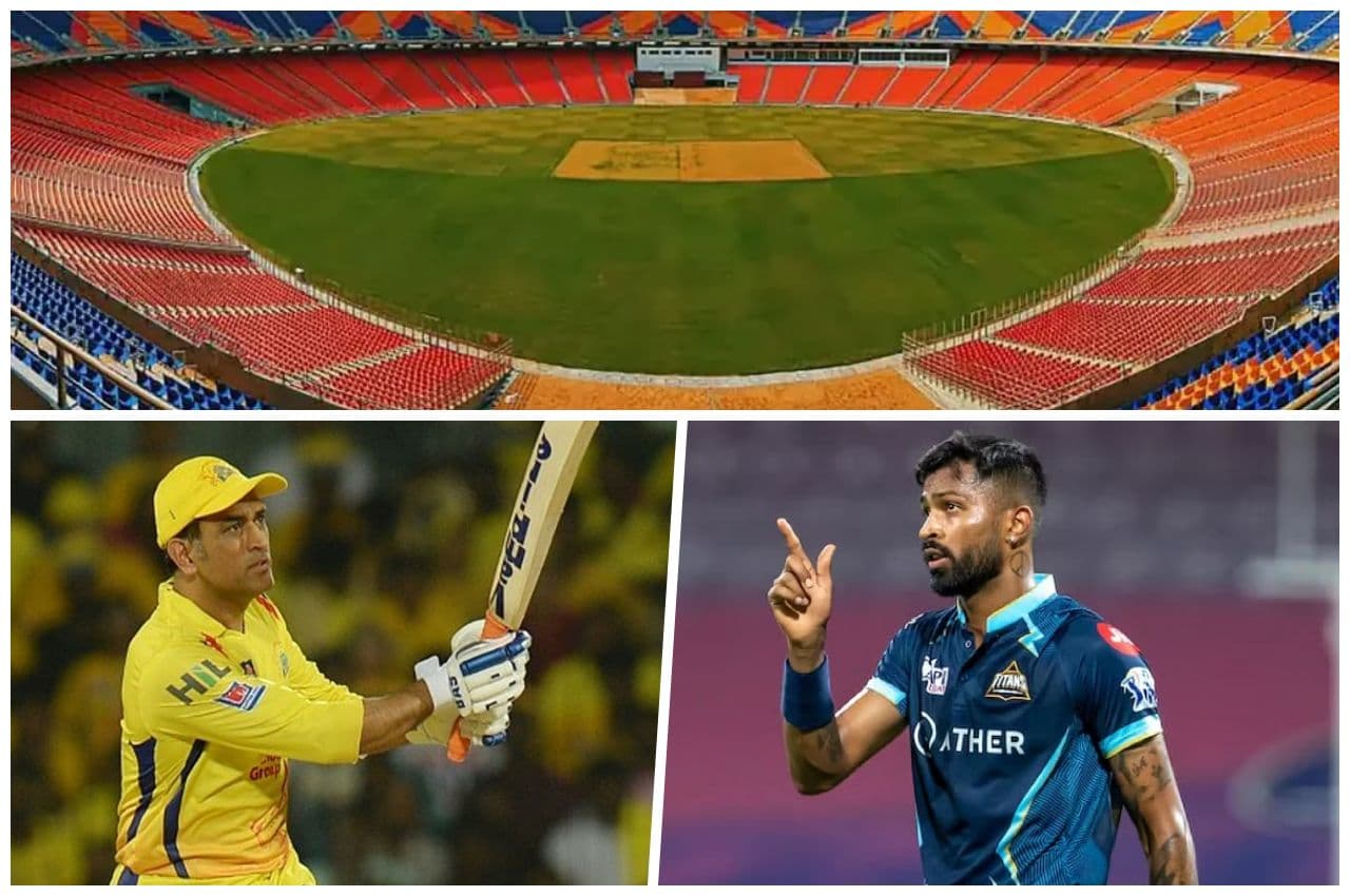 IPL 2023, GT vs CSK: जानिए कैसी है नरेंद्र मोदी स्टेडियम की पिच, किसे मिलेगा फायदा?