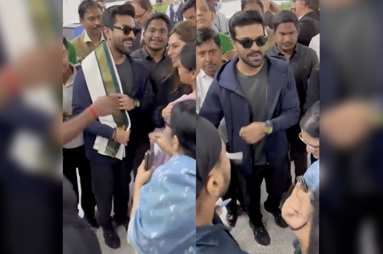 Ram Charan Spotted Delhi Airport: ऑस्कर में जीत के बाद राम चरण ने की वतन वापसी, दिल्ली एयरपोर्ट पर फैंस ने किया ग्रैंड वेलकम