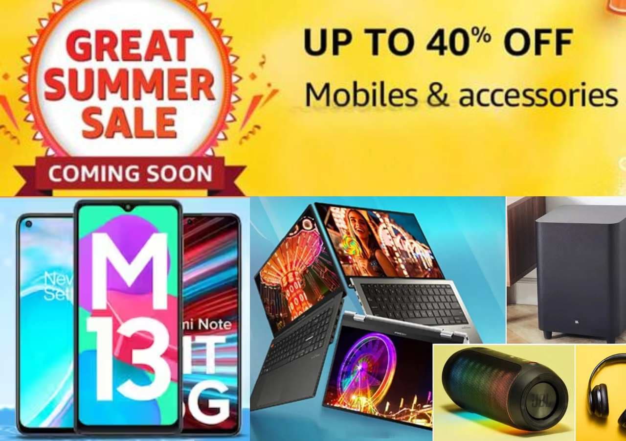Amazon Great Summer Sale जल्द होने वाली है शुरू, इन स्मार्टफोन से लेकर अन्य गैजेट्स पर मिलेगी 75% तक की छूट!