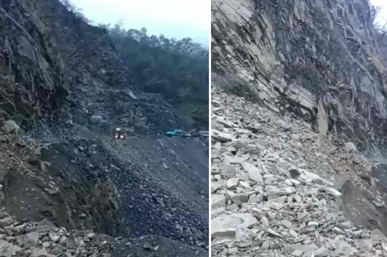 Char Dham Yatra: चमोली के पास बद्रीनाथ हाईवे पर गिरा मलबा, बारिश और बर्फबारी ने बढ़ाई परेशानी