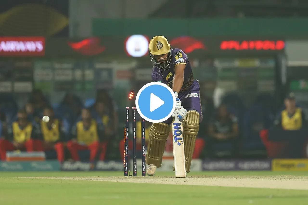 KKR vs RCB: David Willey की घातक बॉलिंग, वेंकटेश अय्यर मंदीप सिंह को किया क्लीन बोल्ड, देखें VIDEO