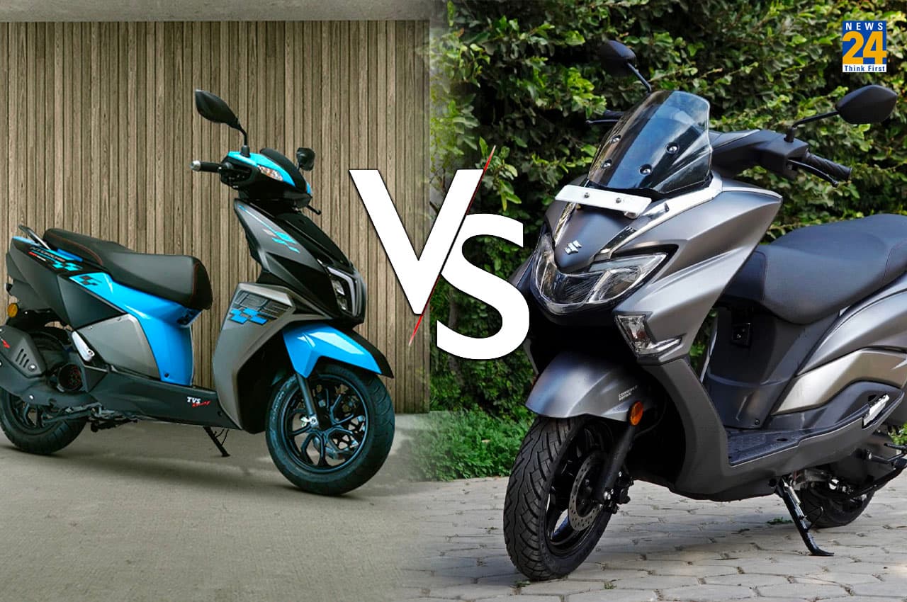 TVS Ntorq 125 VS Suzuki Burgman Street 125: TVS में ट्रेंडी कलर्स तो Suzuki है maxi-scooter जानें डिटेल कंपैरिजन