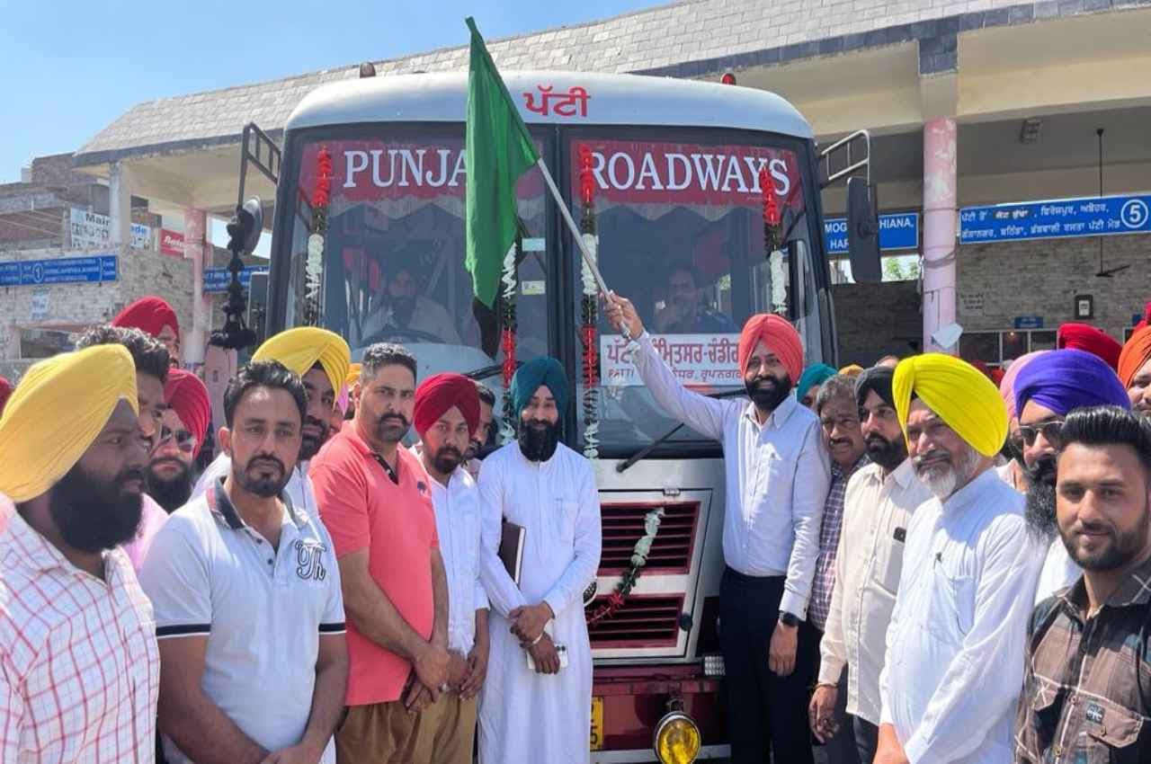 पट्टी से शिमला के लिए पहली बार शुरू हुई पंजाब रोडवेज़ की बस सर्विस, परिवहन मंत्री लालजीत सिंह भुल्लर ने दिखाई हरी झंडी