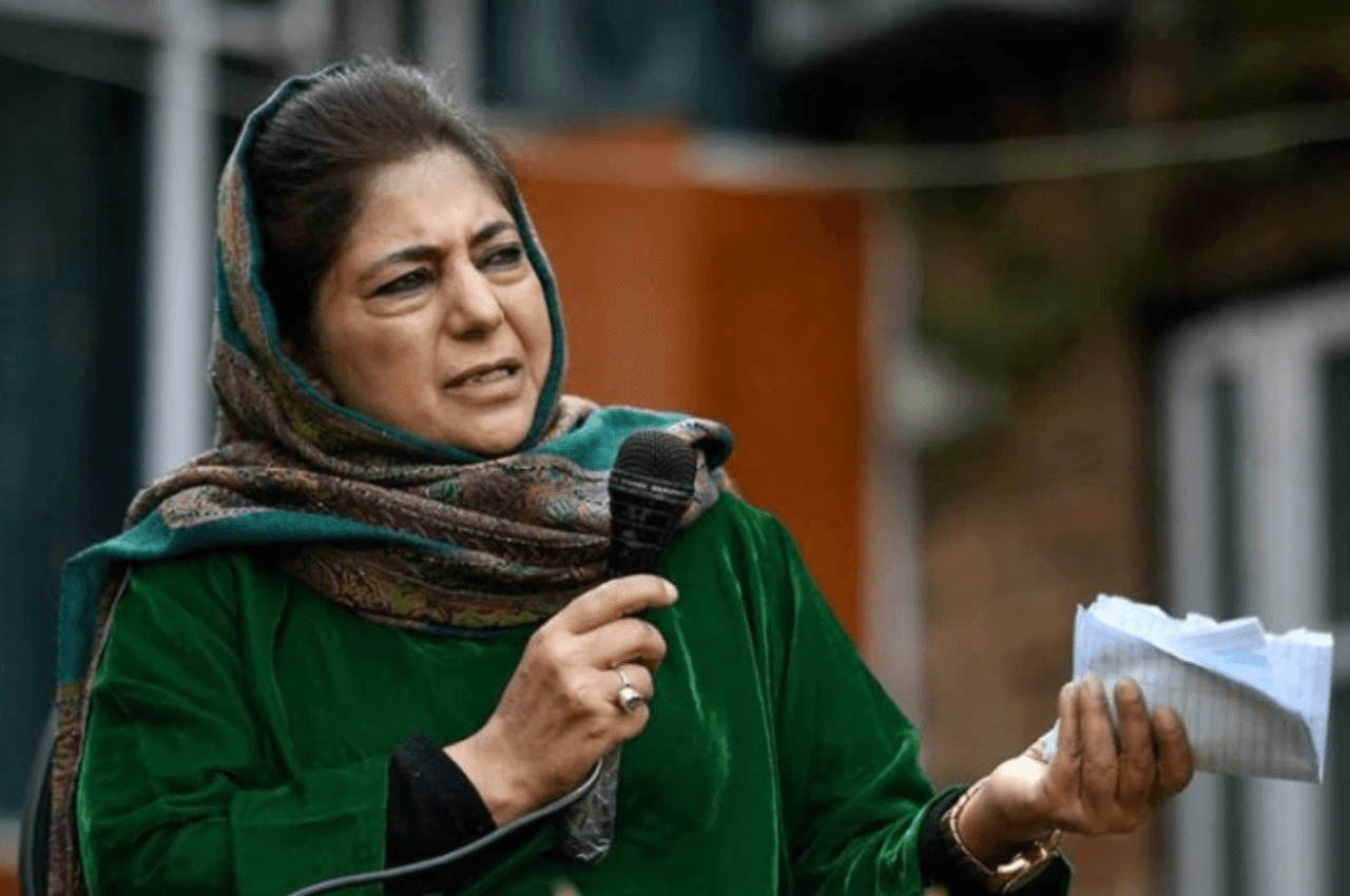 Mehbooba Mufti, Rahul Gandhi, BJP