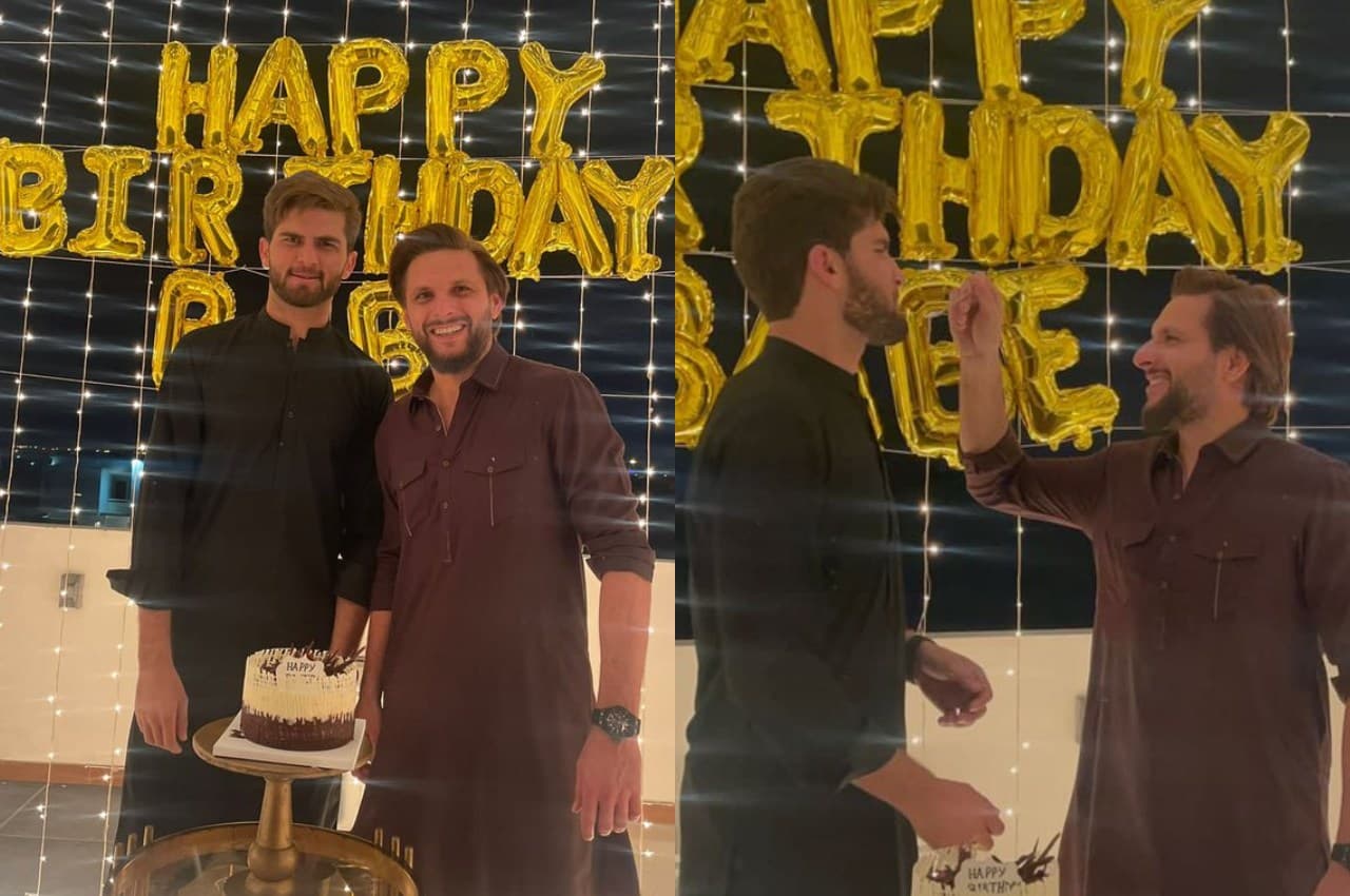 हैप्पी बर्थडे 'बेब', ससुराल में जन्मदिन मनाकर बुरे फंसे शाहीन अफरीदी, फैंस ने नोटिस कर ली बड़ी चीज