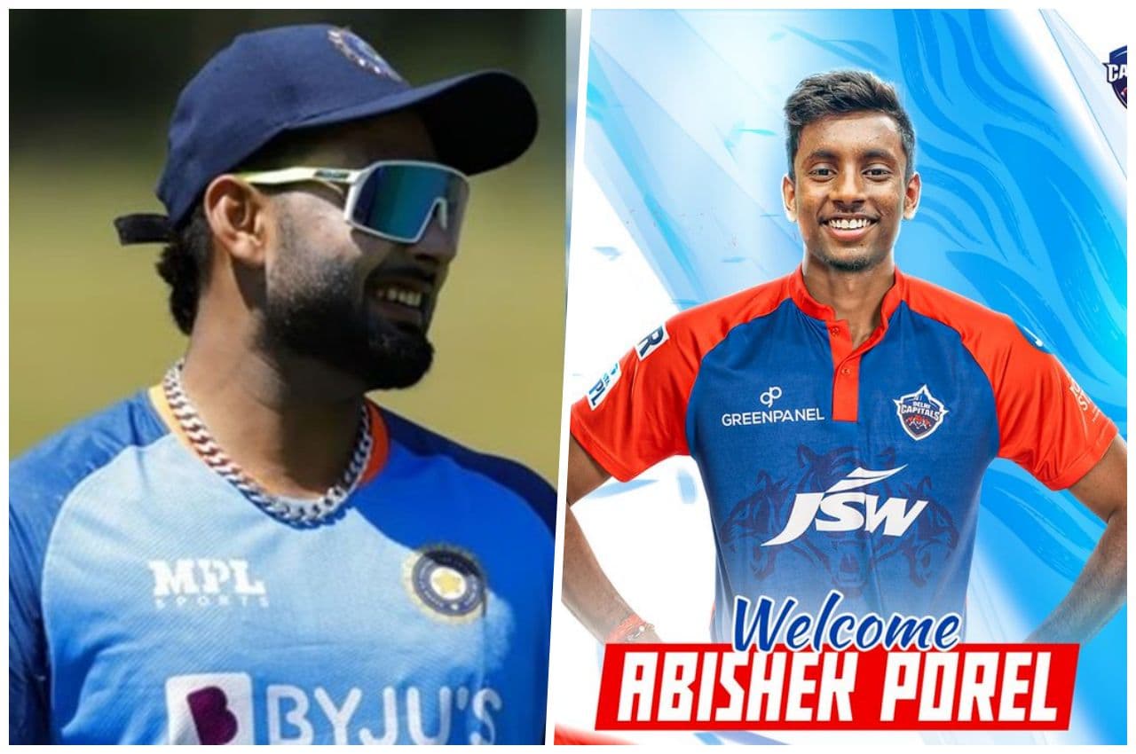IPL 2023 DC vs GT: दिल्ली के लिए Abishek Porel ने किया डेब्यू, ऋषभ पंत की जगह मिला है मौका