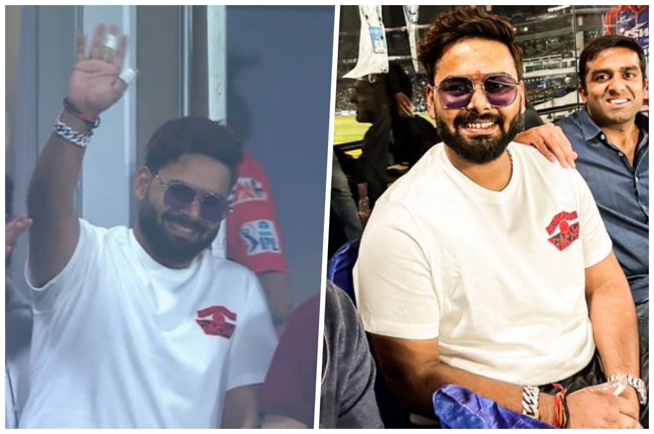 IPL 2023 DC vs GT live: पैर में पट्टी, हाथ में बैसाखी, टीम का हौसला बढ़ाने पहुंचा चैंपियन