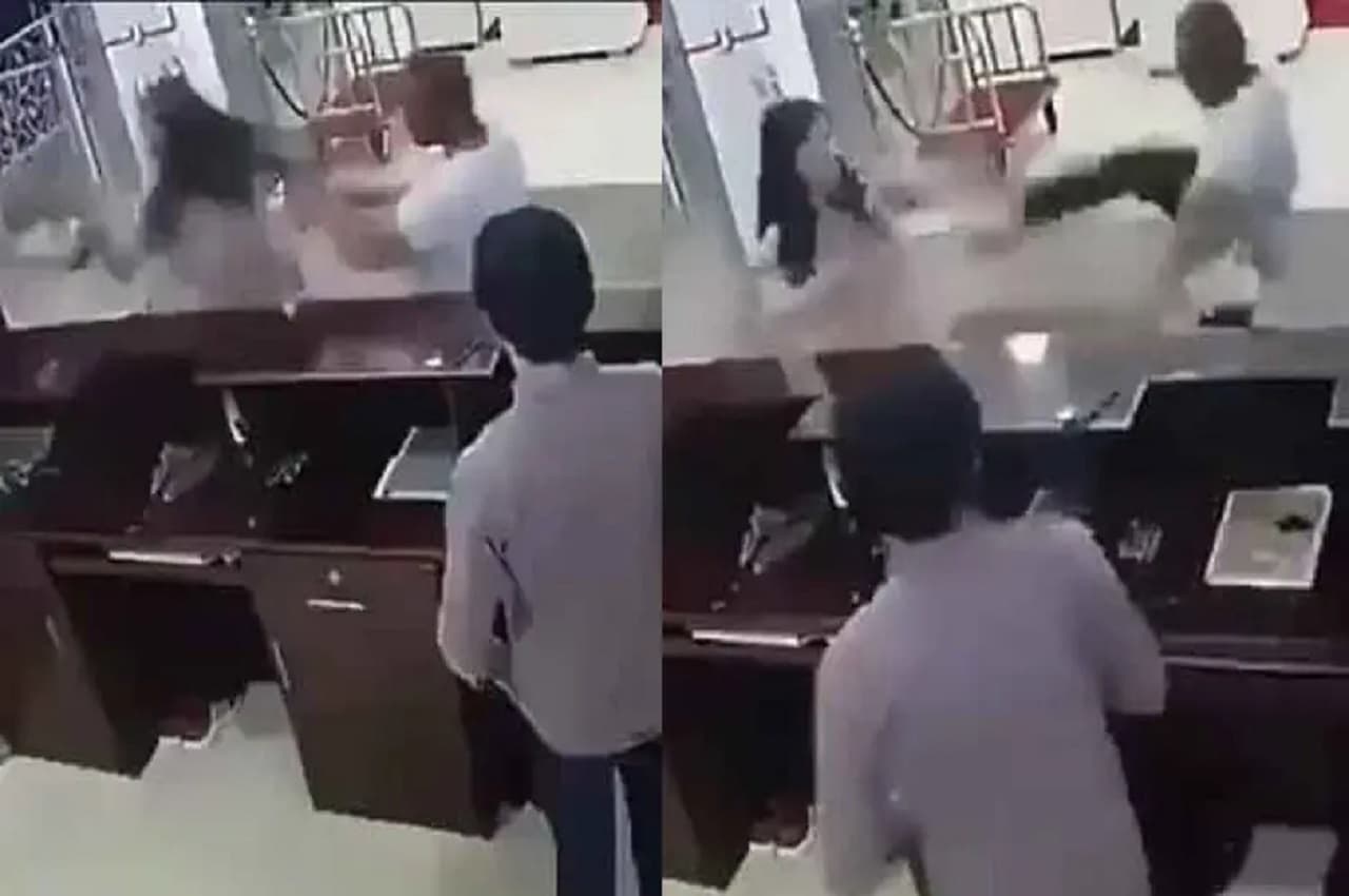 Viral Video: गलत इंसान से पंगा ले लिया! लड़की ने लड़के को उठने ही नहीं दिया, मारती गई