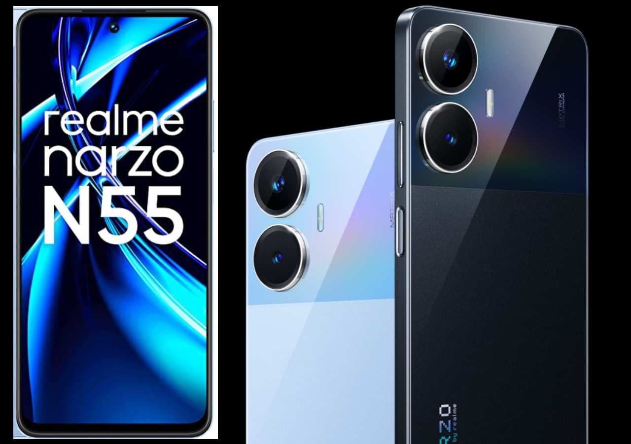 Realme Narzo N55 की भारत में सेल शुरू, जानें कीमत, ऑफर्स और फीचर्स