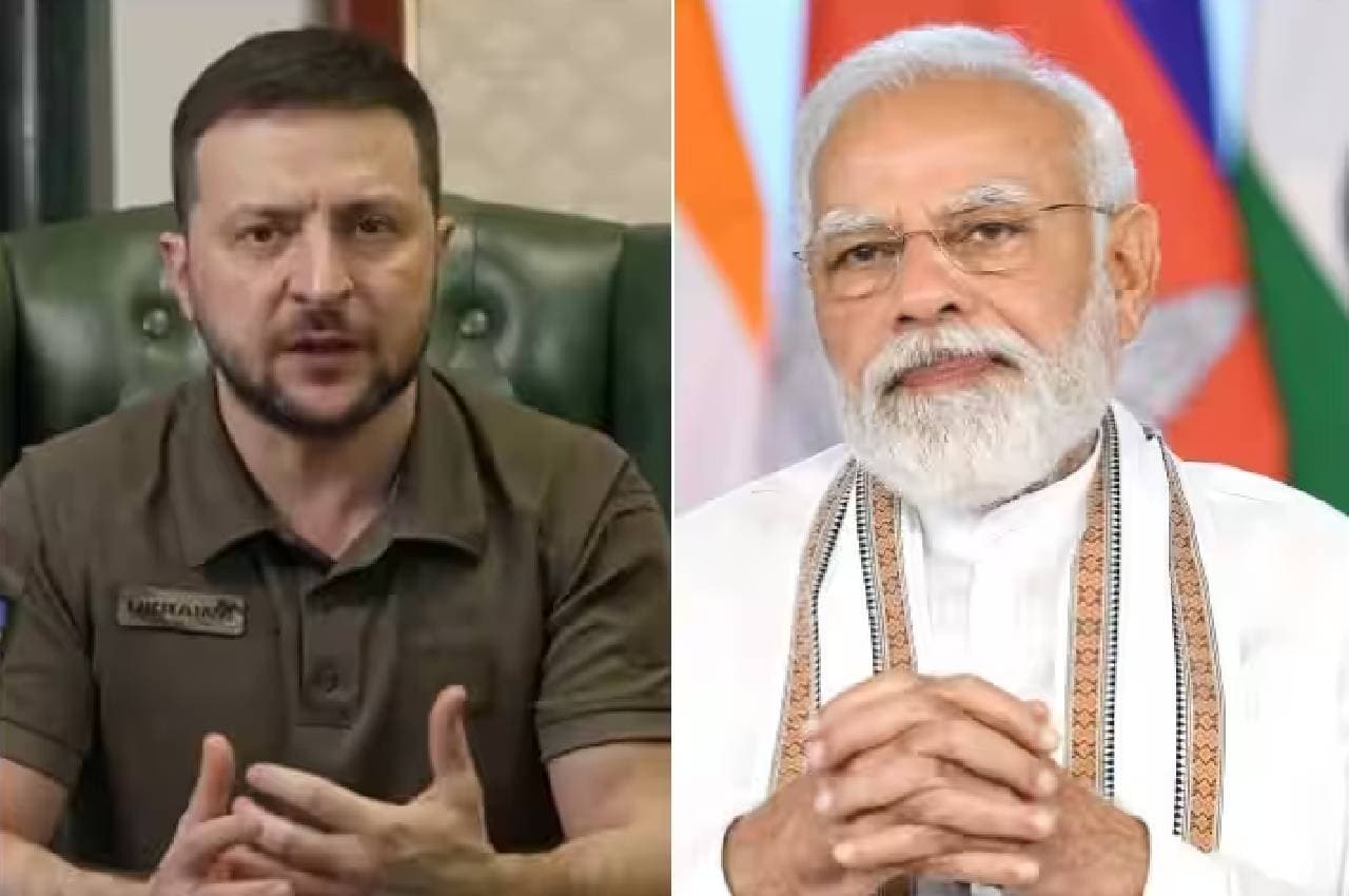 यूक्रेन के राष्ट्रपति जेलेंस्की ने पीएम मोदी को लिखा पत्र, कहा- रूस से जारी जंग में हस्तक्षेप करें, मानवीय सहायता भी मांगी
