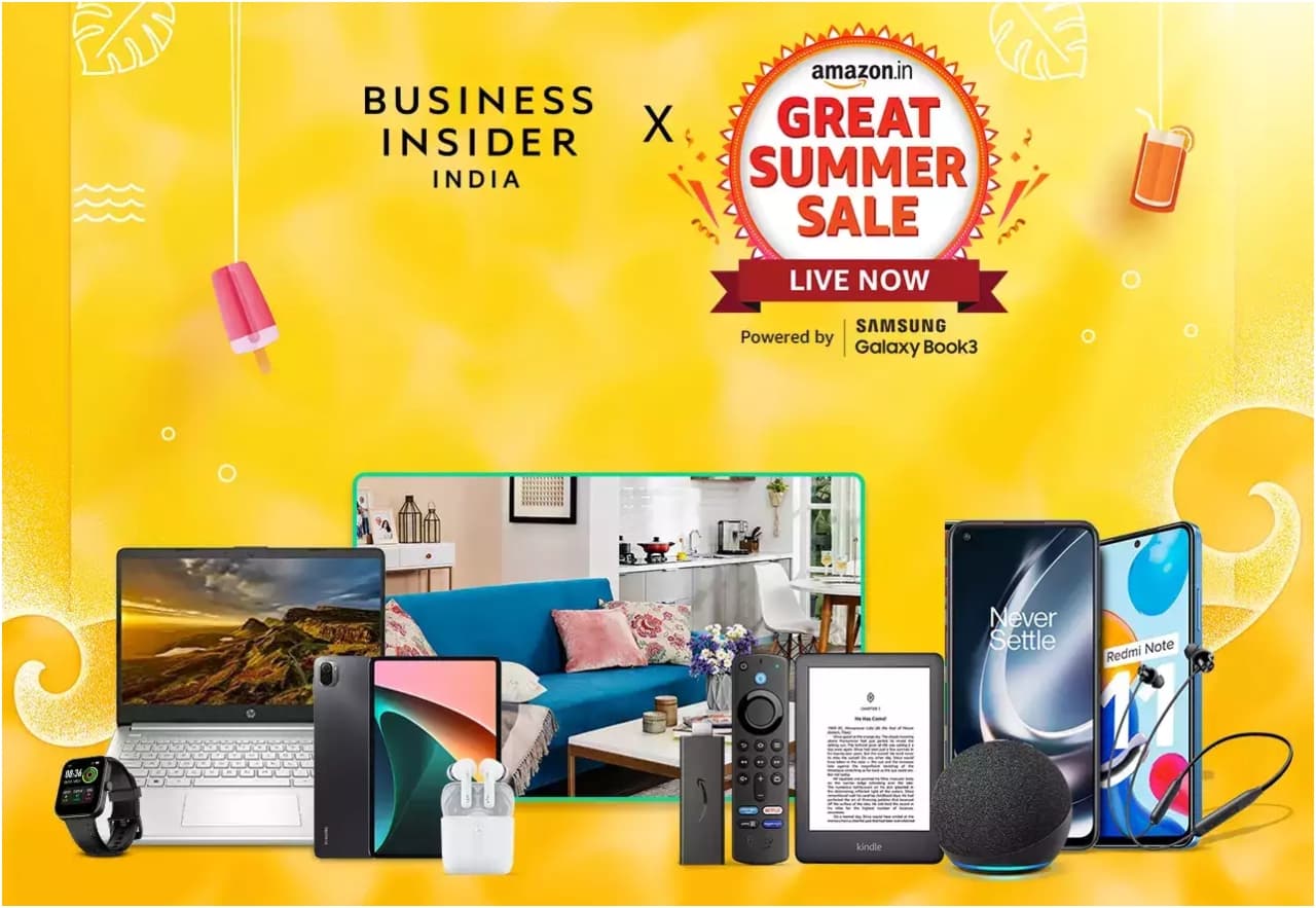 Amazon Great Summer Sale: सस्ते हुए AC, लैपटॉप और फोन! जल्दी करें, नहीं तो हाथ से निकल जाएगी ये इलेक्ट्रॉनिक सेल
