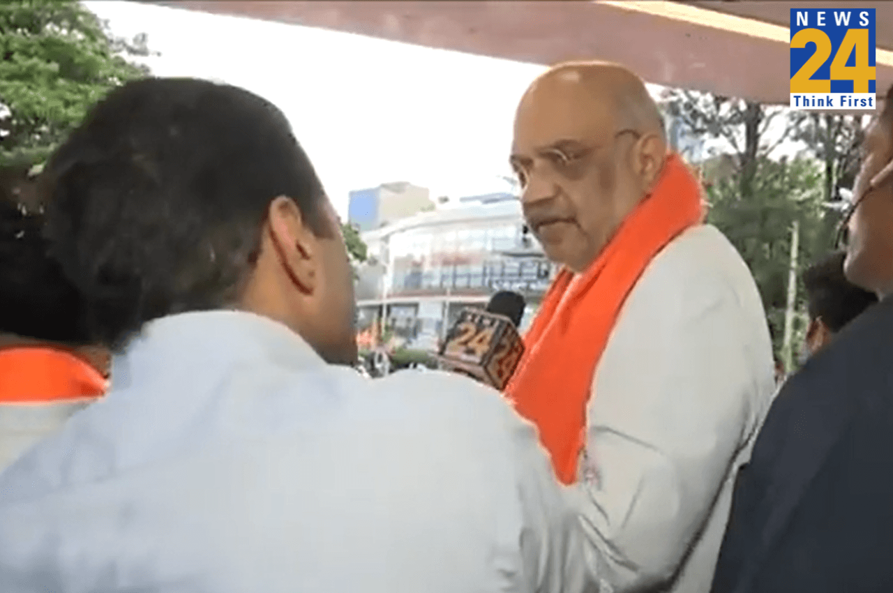 Amit Shah Exclusive: 'अब उन्हें बजरंगबली नाम से भी परहेज...', गृहमंत्री अमित शाह ने कांग्रेस पर साधा निशाना