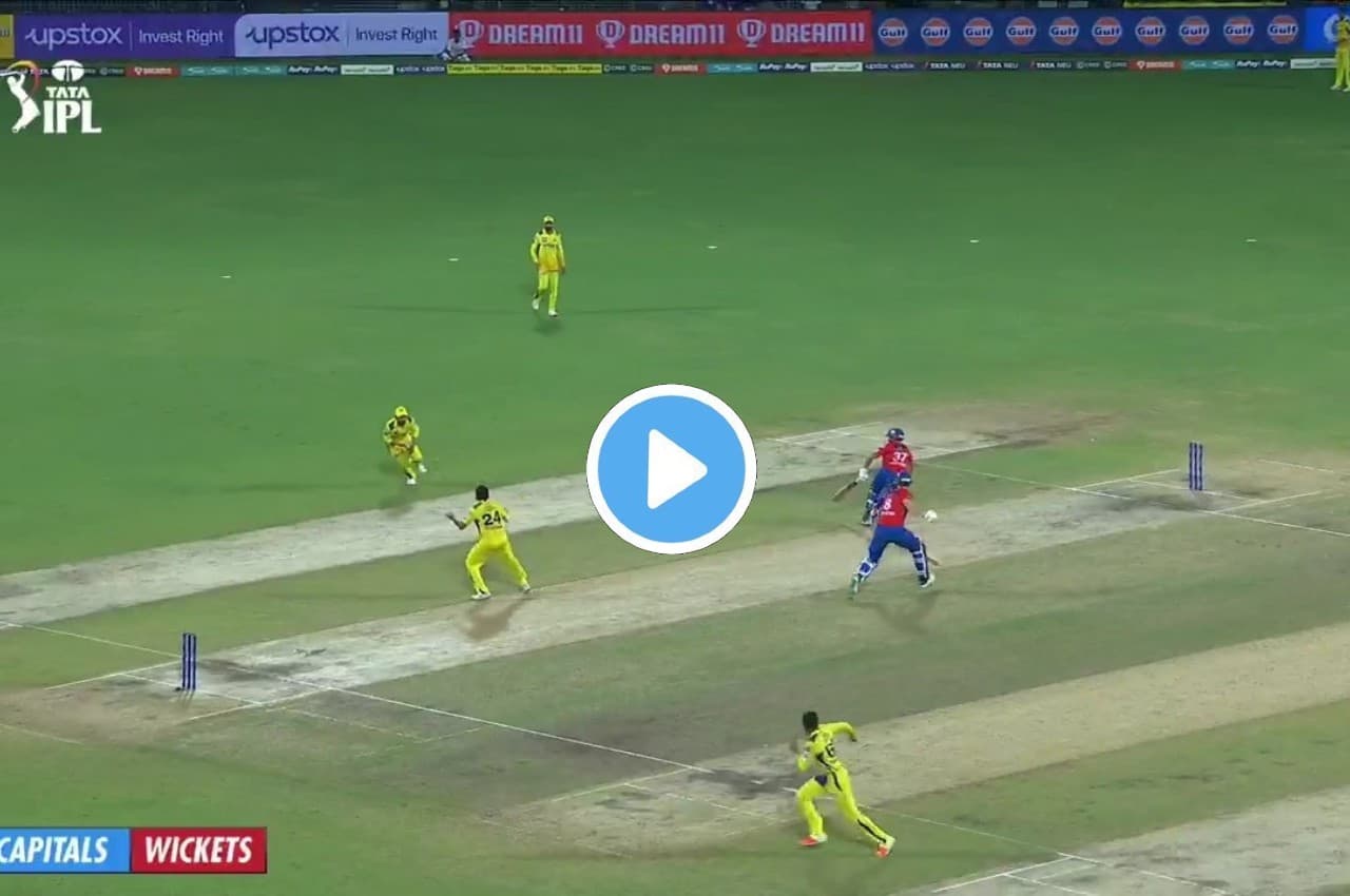 CSK vs DC: ये कैसा इम्पेक्ट? मनीष पांडे ने मिचेल मार्श को आधे रास्ते से लौटाया, हो गए रनआउट, देखें वीडियो