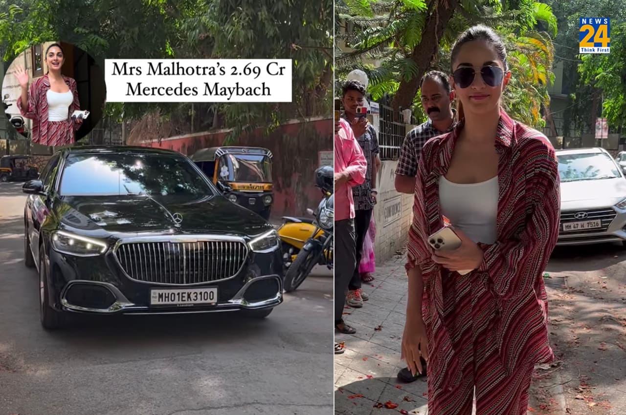 Kiara Advani New Car: नई कार में सवारी पर निकलीं कियारा आडवाणी, एक्ट्रेस के कलेक्शन में शामिल हुई Mercedes Maybach S580