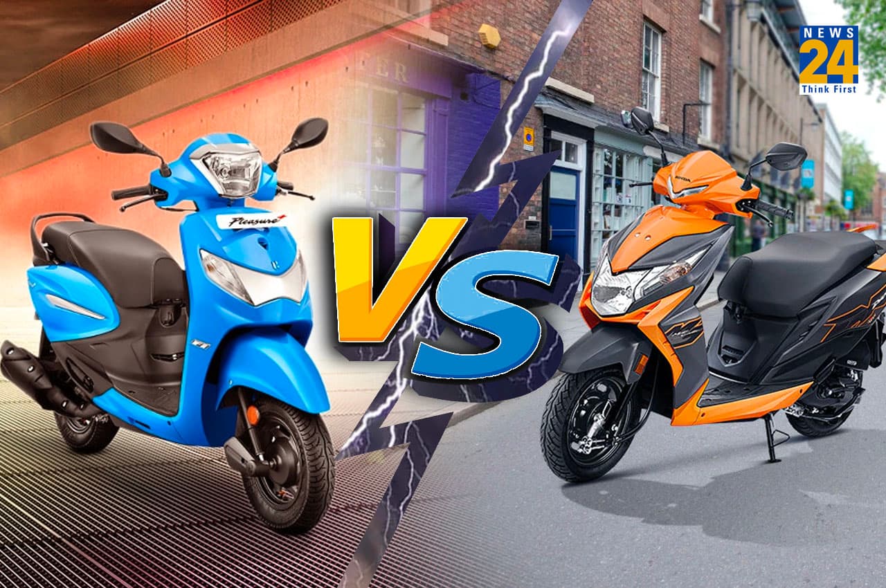 Hero Pleasure में ड्रम ब्रेक की धाकड़ सेफ्टी और Honda Dio में मिलता है फंकी लुक, आप के लिए कौन सा बेहतर, जानें कंपैरिजन
