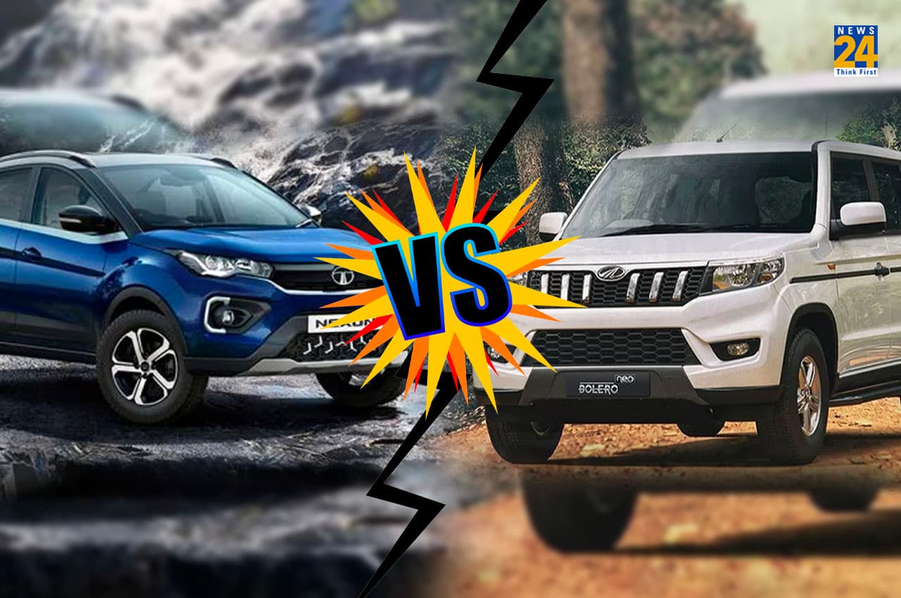 Nexon में 22 kmph की माइलेज, Bolero में मिल रहा 1.5 लीटर का दमदार इंजन, दोनों में से कौन सी SUV बेहतर, जानें कंपैरिजन