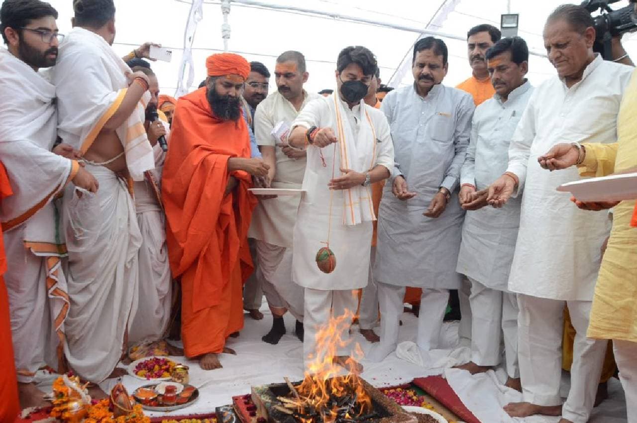 ग्वालियर को मिली बड़ी सौगात, ज्योतिरादित्य सिंधिया ने रखी करोड़ों की आधारशिला